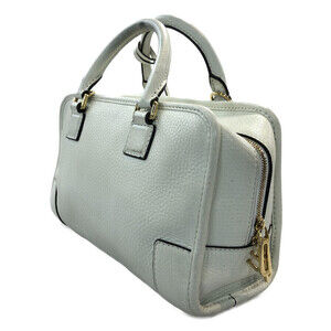 Loewe Blue Leather Amazona Handbag